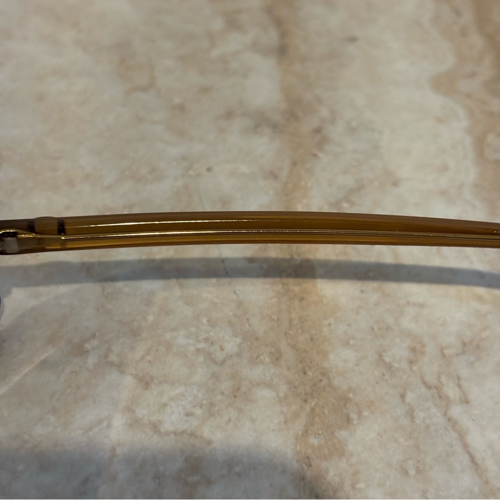 Jadore Dior rectangular metal and plastic frame e… - image 5